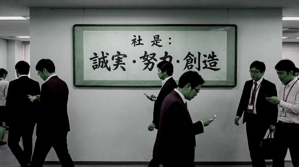 理念が、ただの標語になっている